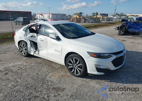 2022 Chevrolet Malibu Fwd Rs из США, поврежденный, VIN 1G1ZG5ST9NF116978